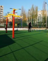 Ограда игровой детской площадки