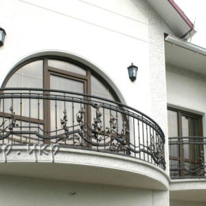 Кованые перила для балконов №15 - Фото № “1”