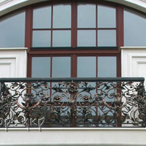 Кованые перила для балконов №51 - Фото № “1”