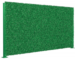 зеленый забор из ПВХ
